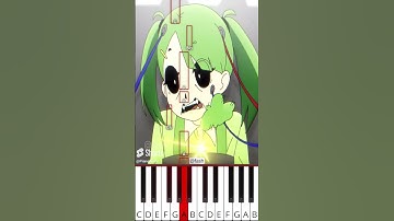 Transformation Hoppy Hopscotch (@fash) Poppy Playtime 3 Animation - Octave Piano Tutorial