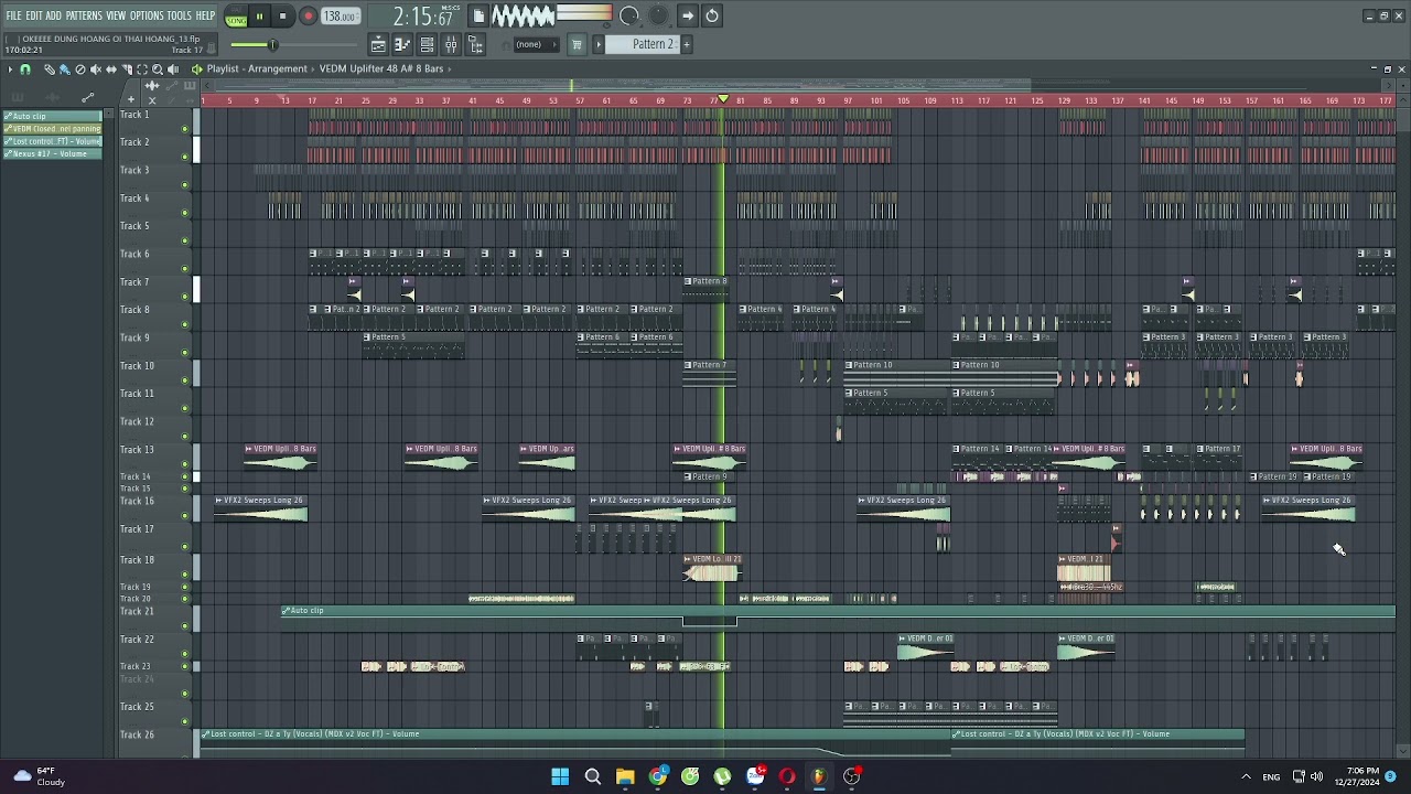 FLP | OK K DUNG HOANG OI Ft Lost Control - Thái Hoàng Remix - Hawak Remake