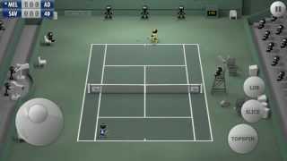 Stickman Tennis 2015 Full Match Gameplay (Android) (1080p) screenshot 5