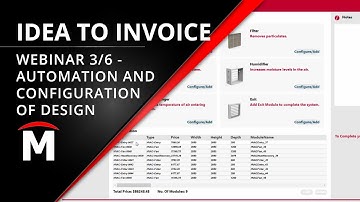 Design Configuration and Automation | Idea to Invoice Webinar Series 3/6