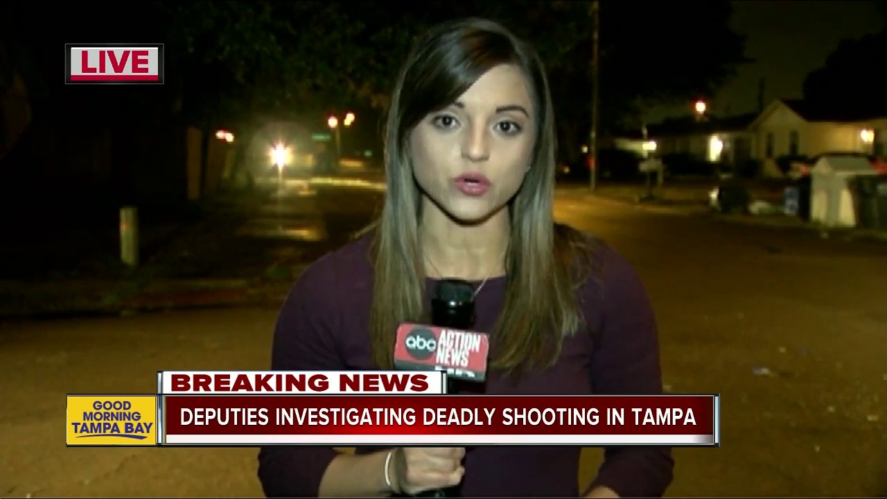Deputies investigate deadly shooting in Tampa - YouTube