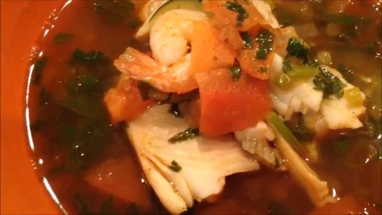 Tilapia and shrimp soup YouTube