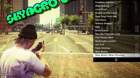 GTA 5 MOD MENU TU27 SKYACRO V6.5 Make Players Dance + More JTAG/RGH Download