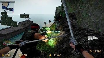 CSS Zombie Escape NIDE ze_Pirates_Port_Royal_v3_6 (PART 1) - Level 3