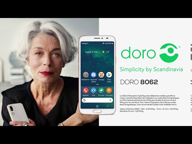 Test du Doro 8031 - smartphone Doro - Bazile Telecom