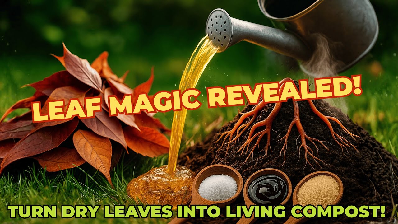 Я вылила ЭТО на сухие листья — и мой сад ожил за считанные дни!