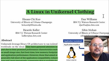 Read paper: A Linux in Unikernel Clothing