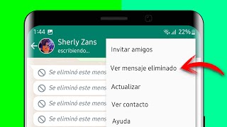 COMO VER LOS MENSAJES BORRADOS o ELIMINADOS EN WHATSAPP 2023 by Android Forzado 4,292 views 1 year ago 2 minutes, 59 seconds