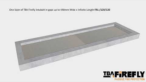 TBA Firefly Intubatt Linear Gap Seal Install