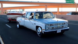 1986 Square Body Chevrolet C30 Dually Turbo LS Swap Project  Part 21  Towing