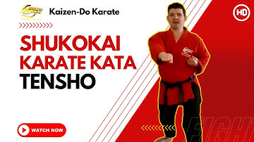 Shukokai Karate Kata - Tensho