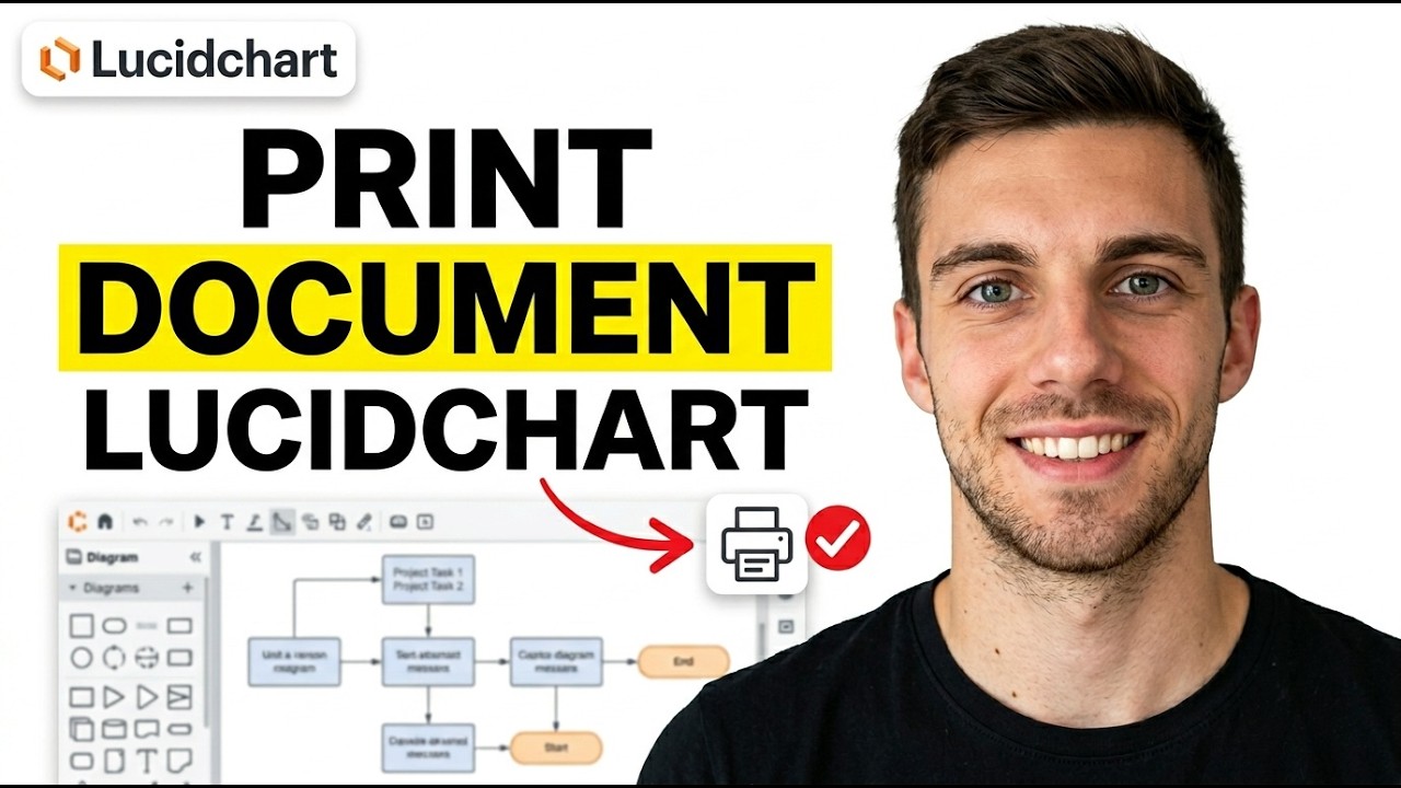 How to Print Document on Lucidchart 2026 (Step By Step Guide) - YouTube