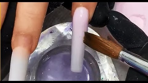 Design Pink and White Ombre using wavegel 213 || Nail Dad - Thuc Nguyen