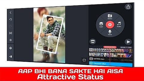 How To Create Tranding Whatsapp Status Video In Kinemaster | iMovie Status Tutorial On Android