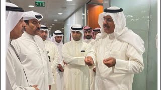 رئيس الوزراء ⁧‫أحمد النواف‬⁩ في زيارة مفاجئة لـ مجمع الوزارات: تركت أشغالي عشان أسمع معاناة المواطن