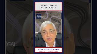 President Rule is Not Emergency | Advocate E. Hari babu about Regional Parties | EHB Debates