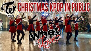 [K-POP IN PUBLIC RUSSIA ONE TAKE] TWICE "What is Love?" dance cover by Patata Party | Christmas ver.