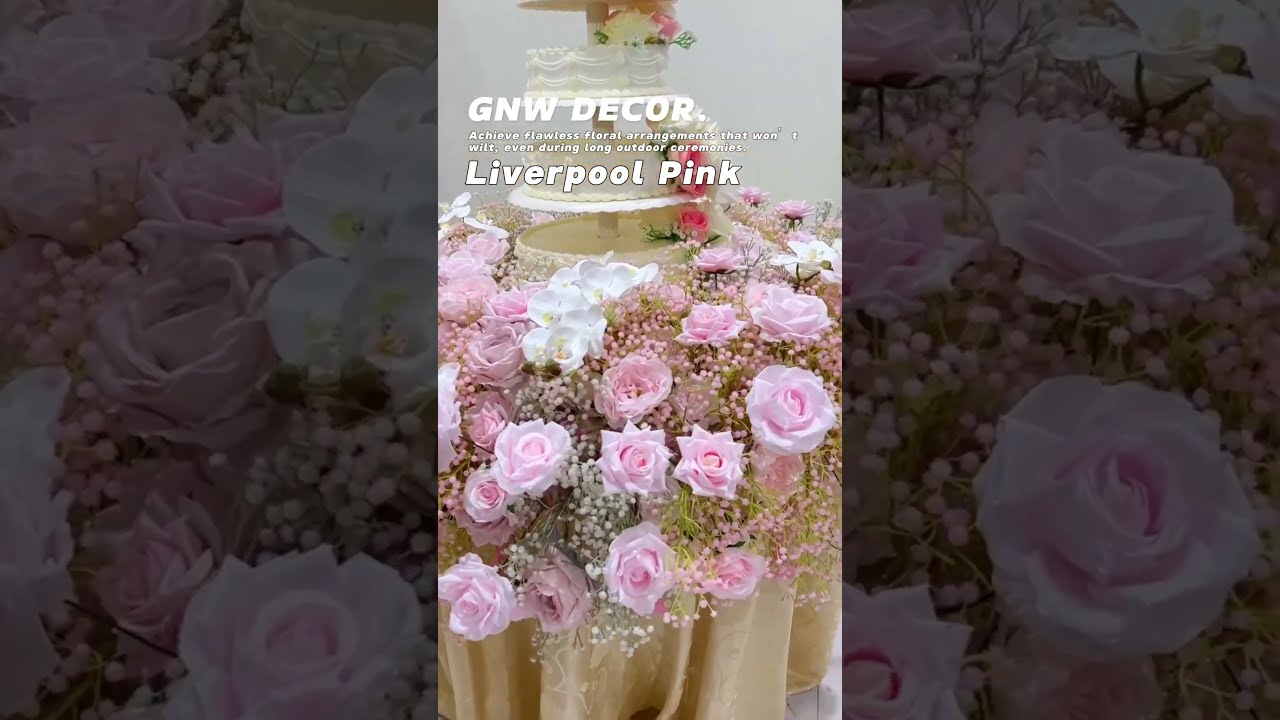 Liverpool Pink Wedding Centerpiece Magic Turn Your Day Into A Fairytale Venue