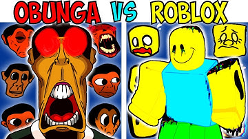ALL OBUNGA VS ROBLOX TEST | FNF Character Test | Gameplay VS Playground