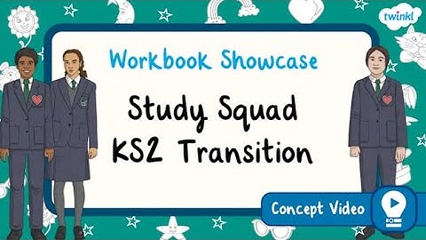 What Is the Twinkl Study Squad KS2 Transition Journal? | Product Showcase