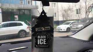 Обзор Автомобильного ароматизатора Little Trees BLACK ICE🔥