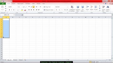 Ms Excel part 7 in Pashto