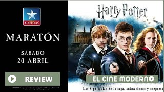 Maraton Harry Potter en Cines Kinepolis 🪄 24 horas viendo las 8 películas, así lo vivimos