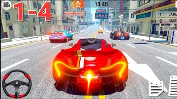 Car Games : Car Racing Games | Gameplay Walkthrough Part 1 Stunt Mode Levels 1-4 |#cargames #gaming