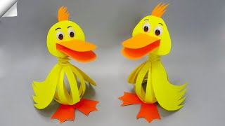 Cylinderical Paper Duck DIY Paper Craft - video Dailymotion