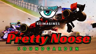 🚥 F1 Drama | Grosjean CRASH + Perez WIN | Pretty Noose - Soundgarden