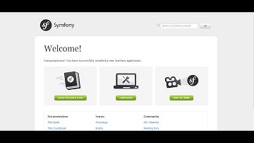 Symfony 2.6 Tutorial 1 - Installation