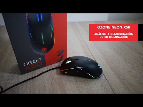 Ozone Neon X50. Análisis y demostración de iluminación del ratón #gaming | Gameit ES