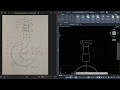 Hook Design step by step in autocad Tutorial | 2D Hook drafting