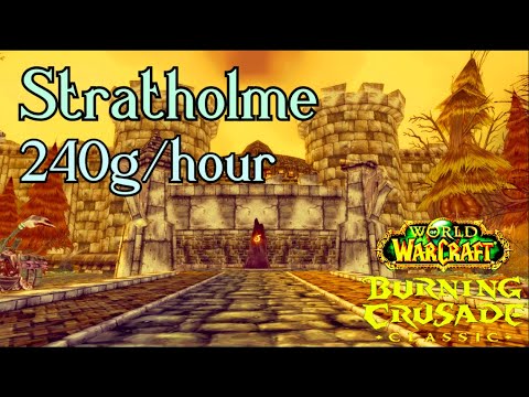 TBC Classic - Stratholme gold farm [240g/hour | Enchanting 225 required]