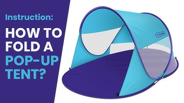 Pop-up Tent MF-TE01 / How to open and fold our pop-up tent