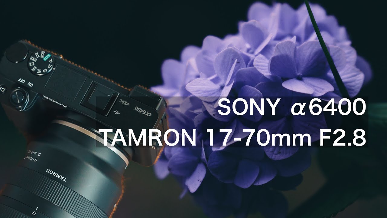 Sony α6400ボディ&タムロン17-70F/2.8 cinebloom10