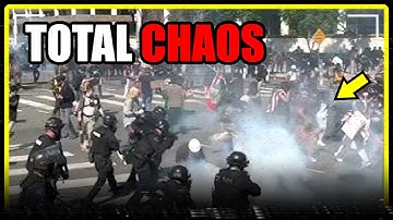 🔴No Kings "protest" TOTAL CHAOS.🔴