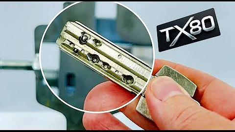 Topolino decoder Video instructions on lock model TX80