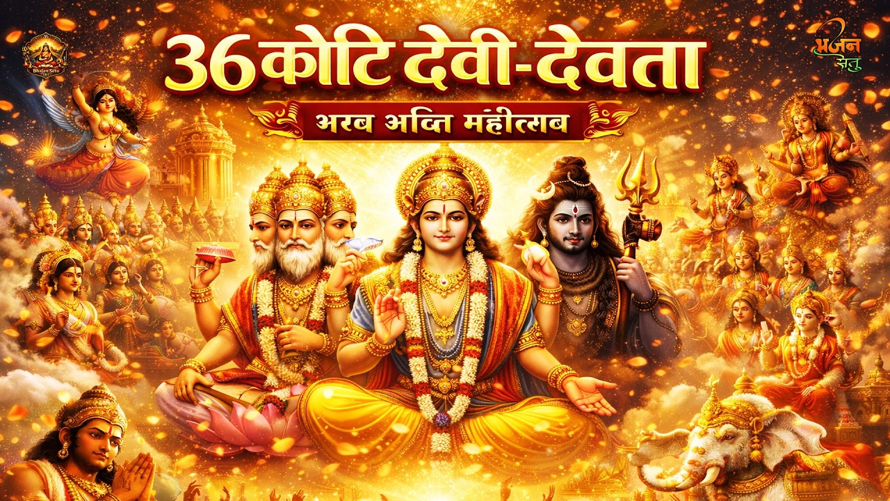 36 कोटि देवी-देवताओं का दिव्य दरबार I Swarg Lok Ka Raja Indra Dev | 36 Koti Devi Devta Bhajan