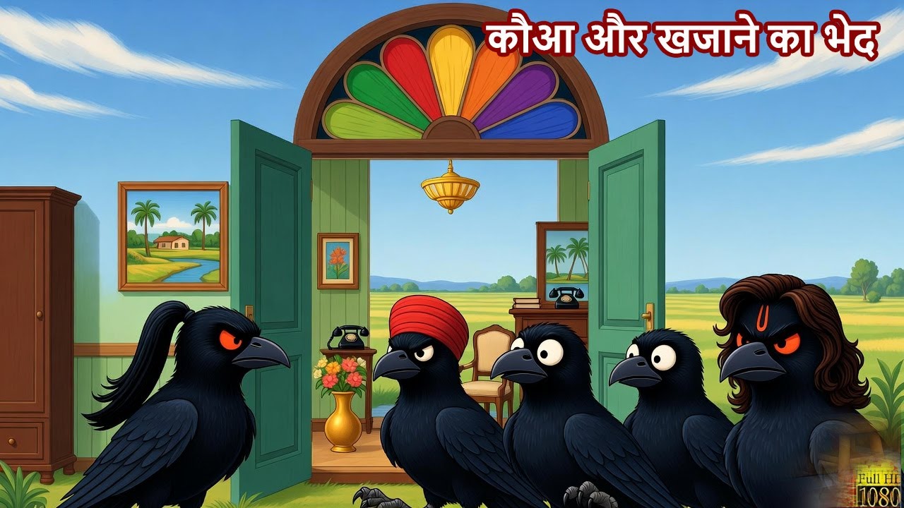 कौआ और खजाने का भेद | The Crow and the Secret of the Treasure |खजाने का भेद