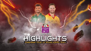 Bangladesh vs Zimbabwe Highlights || 3rd T20i || Zimbabwe tour of Bangladesh 2024 screenshot 3