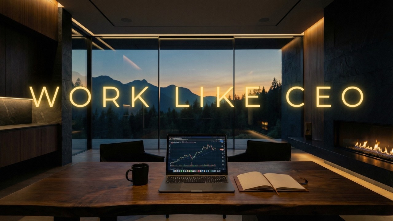 2h Focus Music For Deep Work | The CEO Office - Late Night Strategy 