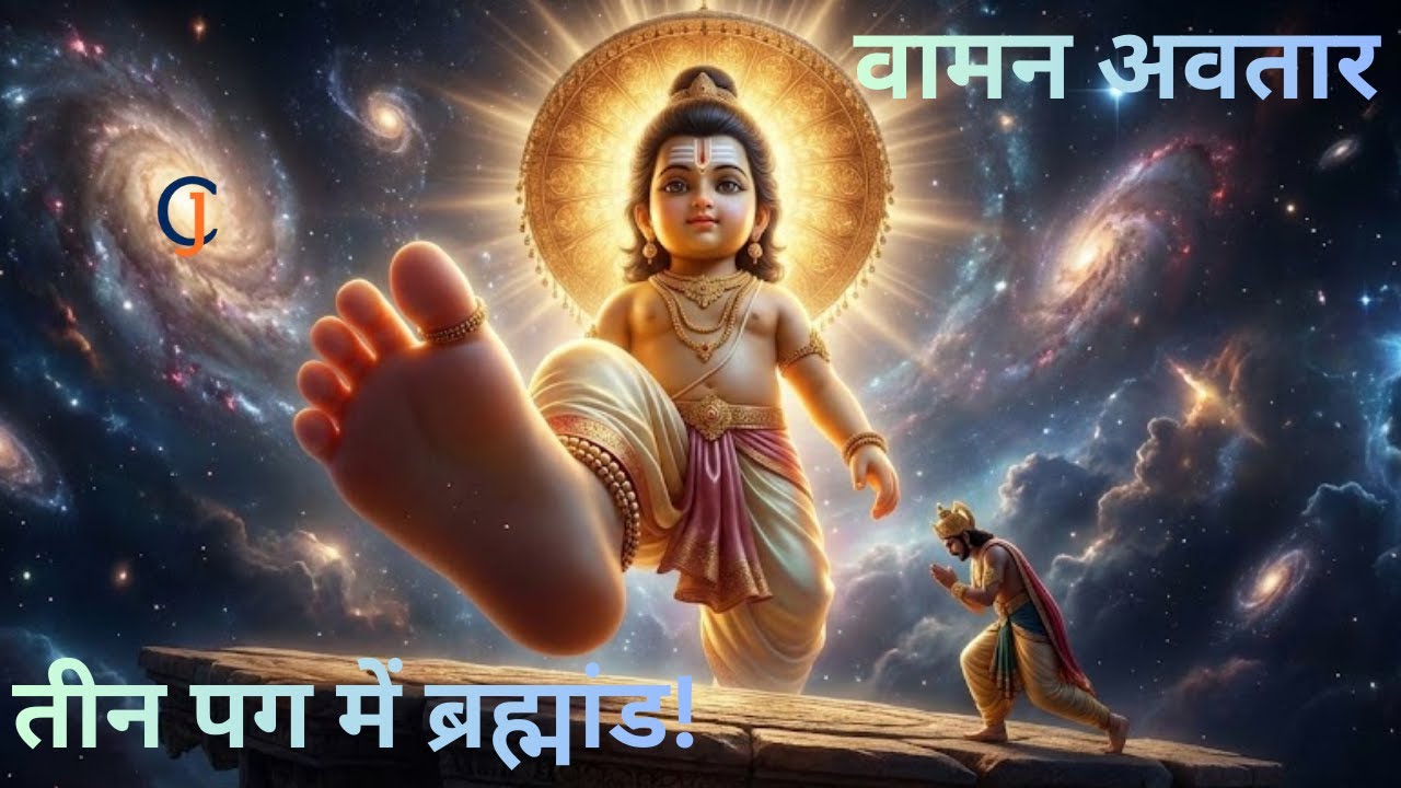 वामन अवतार की कथा | तीन पग में ब्रह्मांड | Vishnu Avatar Epic Story , Vaman Avatar Story in Hindi |