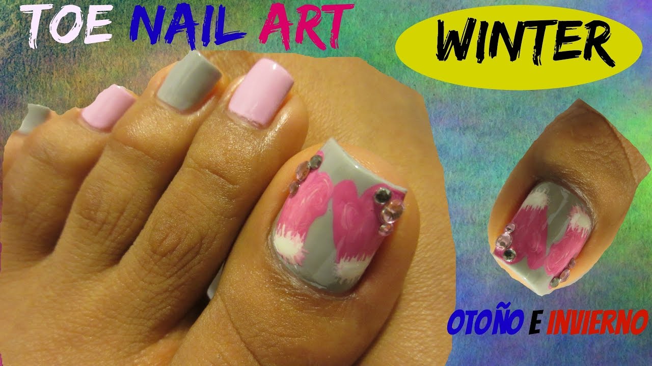 10. "2024 Toe Nail Art Ideas for Winter" - wide 2