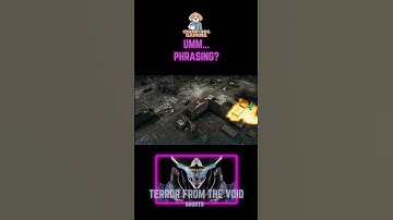 TERROR FROM THE VOID - PHRASING | PHOENIX POINT #shorts