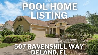 507 Ravenshill Way Video TourPool Home in Deland FLVictoria ParkVictoria Commons