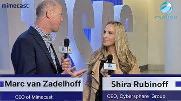 #RSAC2025 conversation with Marc van Zadelhoff, CEO of Mimecast