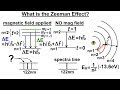 Physics - Ch 66.5 Quantum Mechanics: The Hydrogen Atom (31 of 78) What is the Zeeman Effect?