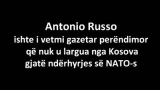 Kosovo war - Antonio Russo ( Italian journalist)