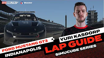iRacing Lap Guide: Ford Mustang GT3 at Indianapolis Road Course